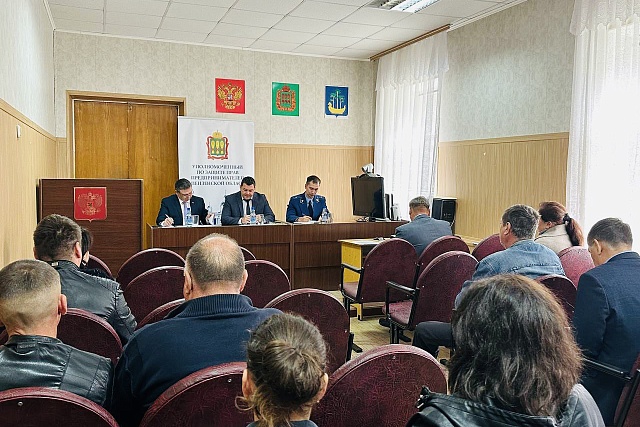 Пензенский Уполномоченный Михаил Лисин с рабочим визитом посетил Сосновоборский район (04.10.2023)